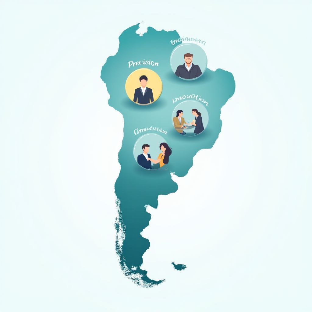 Representación visual de nuestra misión y valores