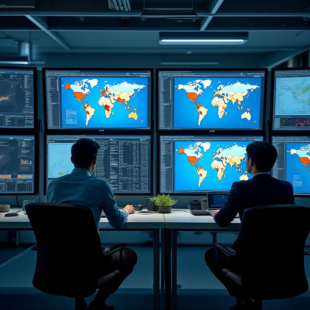 Equipo de investigación de mercados argentinos en acción