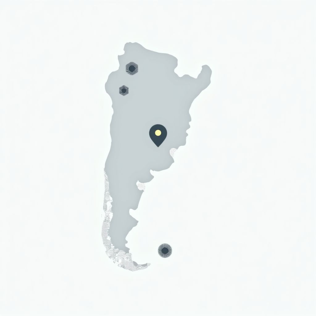 Ícono de cobertura geográfica