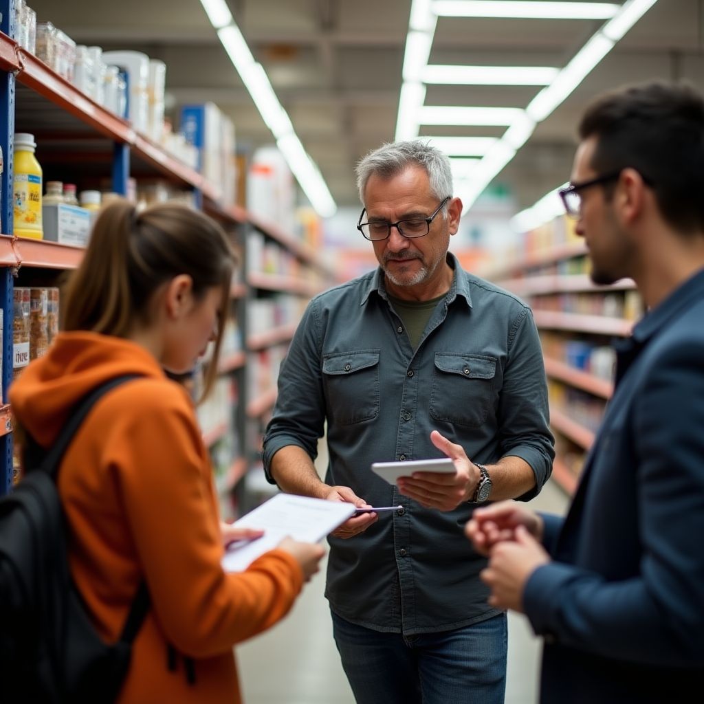 Investigación de consumidores en mercado local